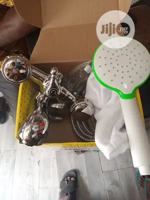 Stainless Bath Mixer Set