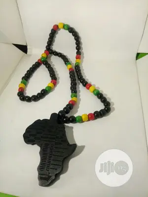 Map of Africa Neckpiece