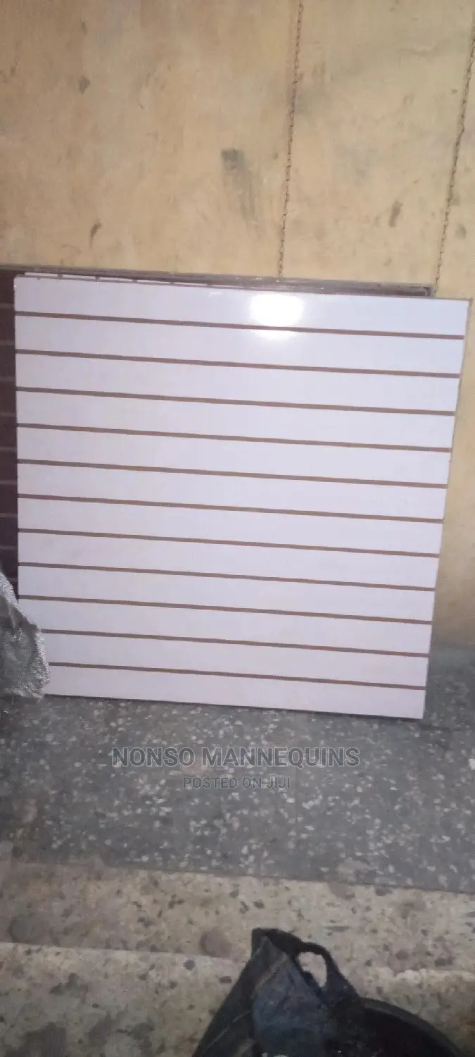 4 Feets Width MDF Slat Wall Imported Boards