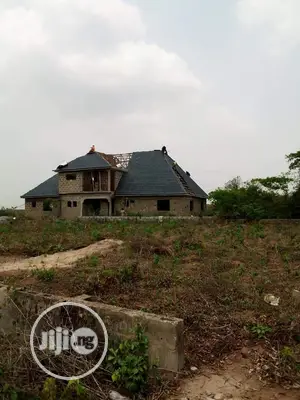 Step Tile With Blue Roof