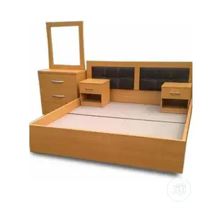 6'×6' Elegant Bedframe Free Delivery Within Lagos