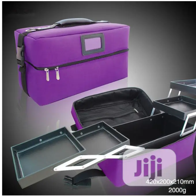 Make Up Box And 33cm Ring Light Tripod Bag With Compartments