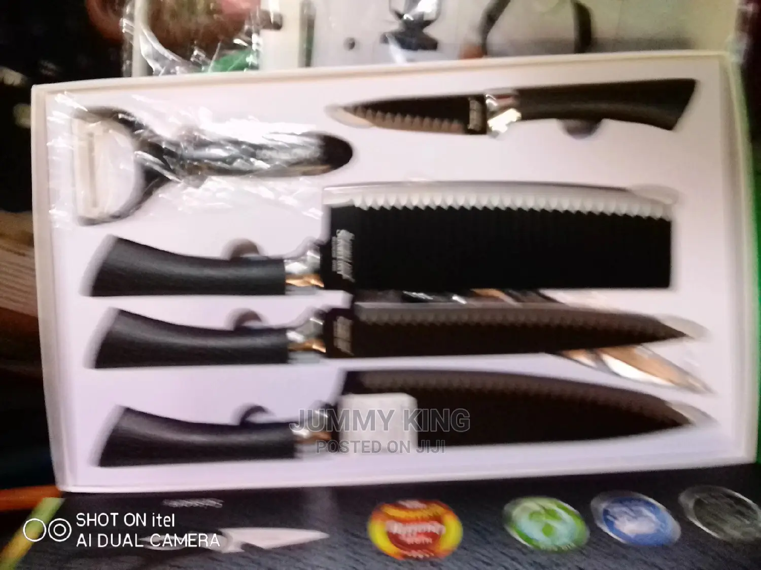 Sets of Kitchen Knives and Kitchen Scissors