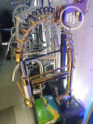 Gold Spring Mixer Double Tap
