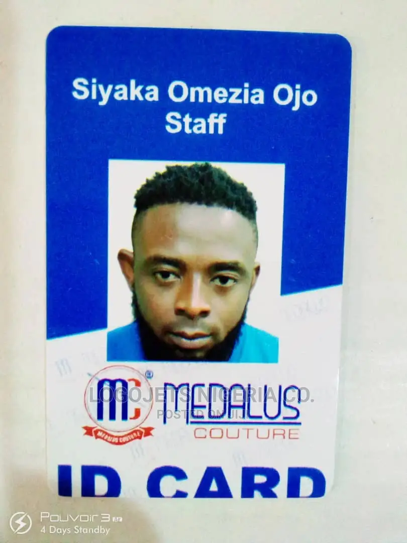 Plastic Identity Card Design Print on Fargo Hdp5000 Machine