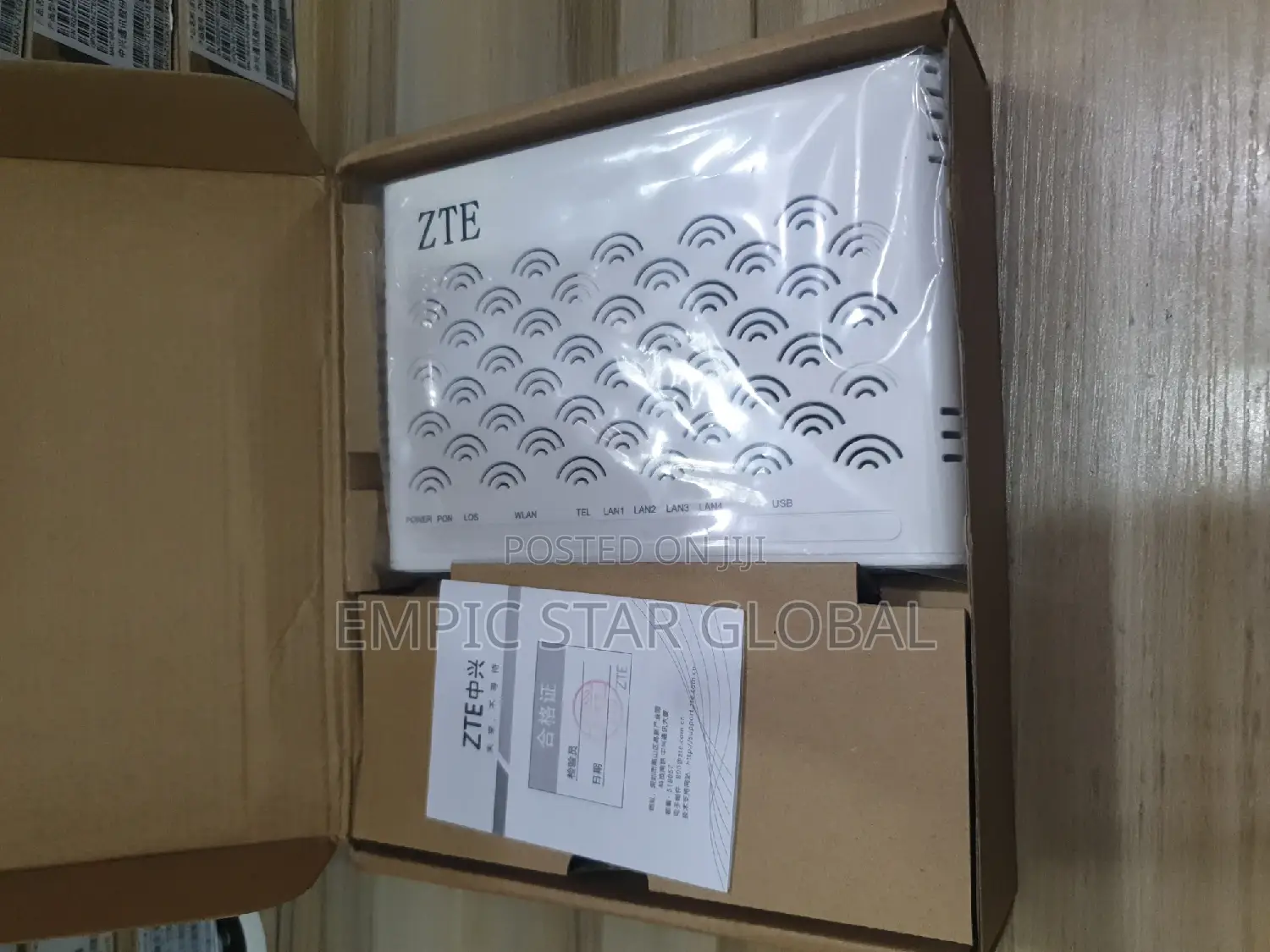 Fiber Optic Gpon / Onu Router FTTH