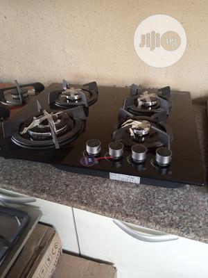 4 Gass Burner Glass Top