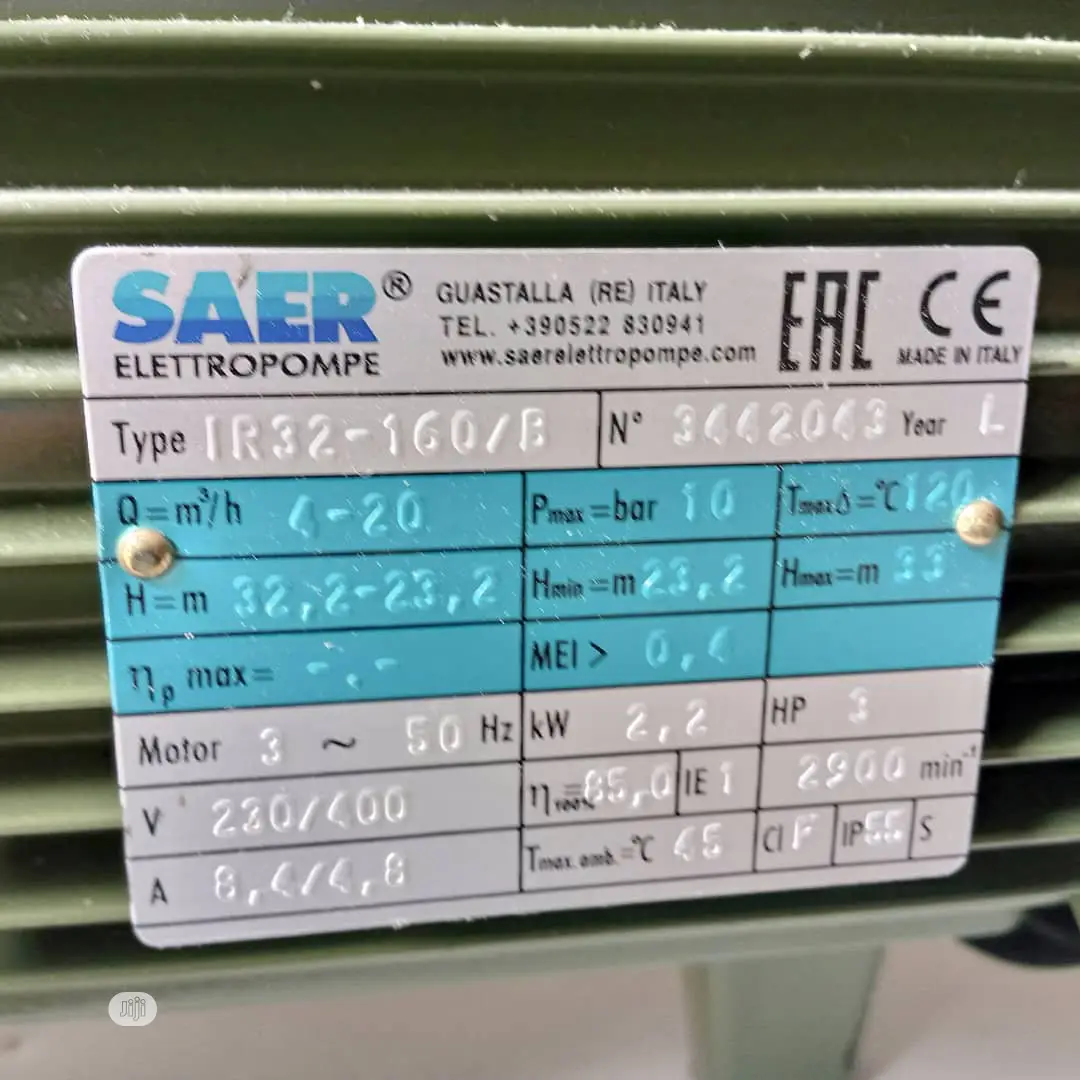 Sear Water Transfer Pump