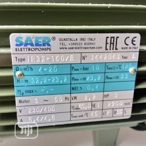 Sear Water Transfer Pump