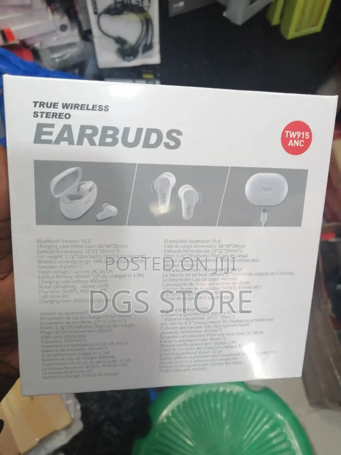 Havit Tw915 ANC Active Noise Cancelling Bluetooth Earbud