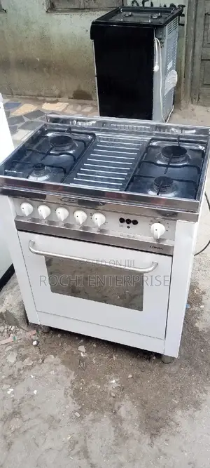 Gas Cooker With Oven. Oven