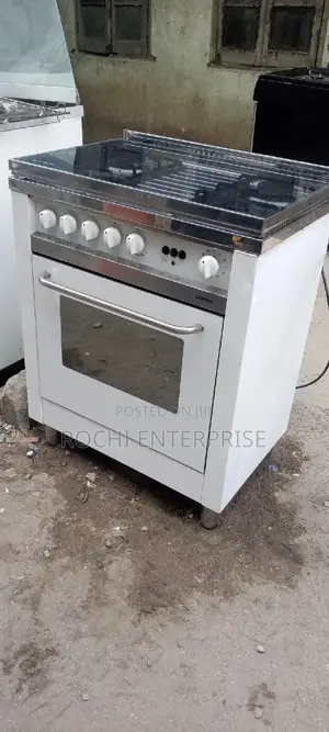 Gas Cooker With Oven. Oven