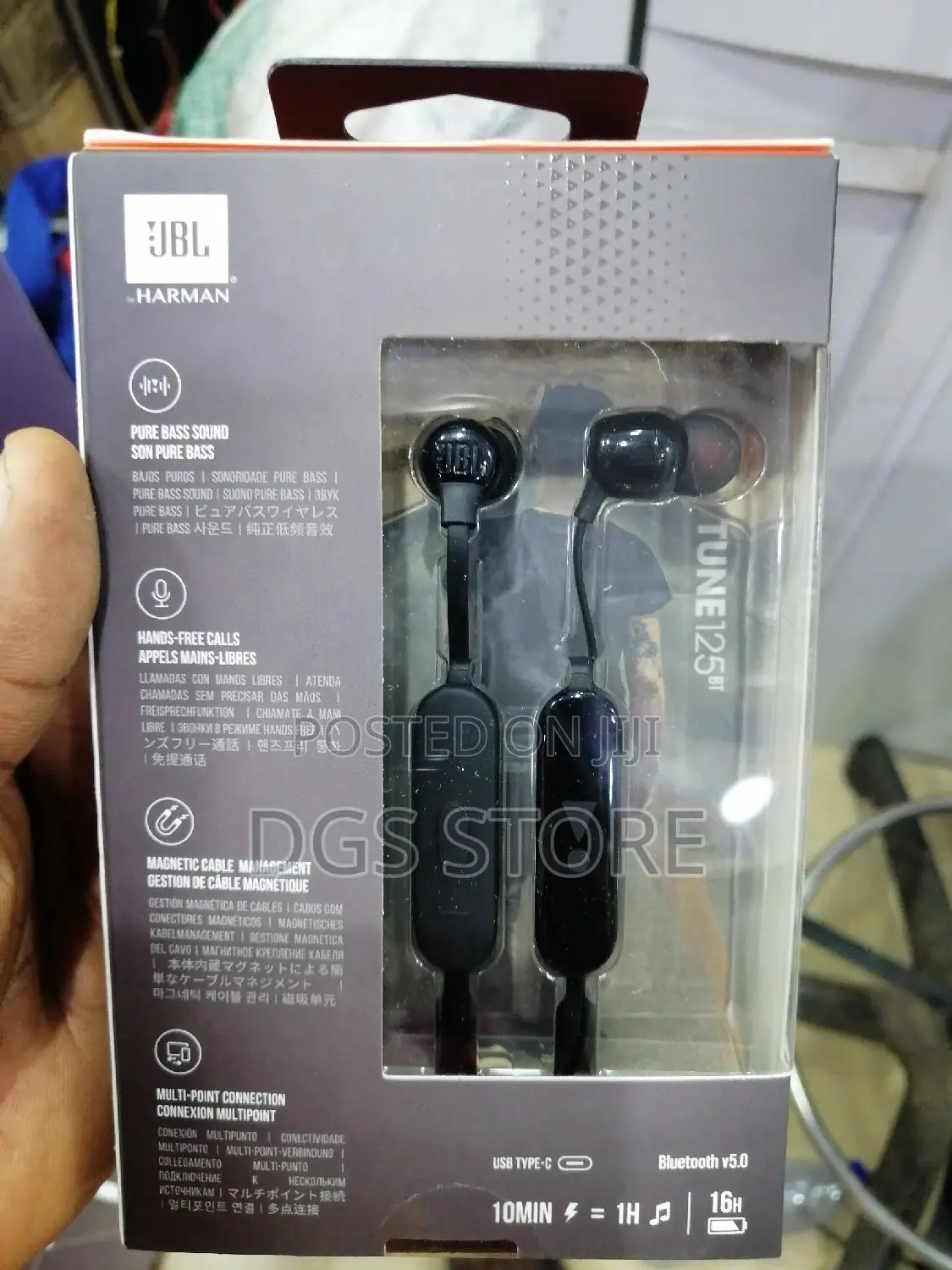 JBL Tune 125bt Bluetooth Earbud