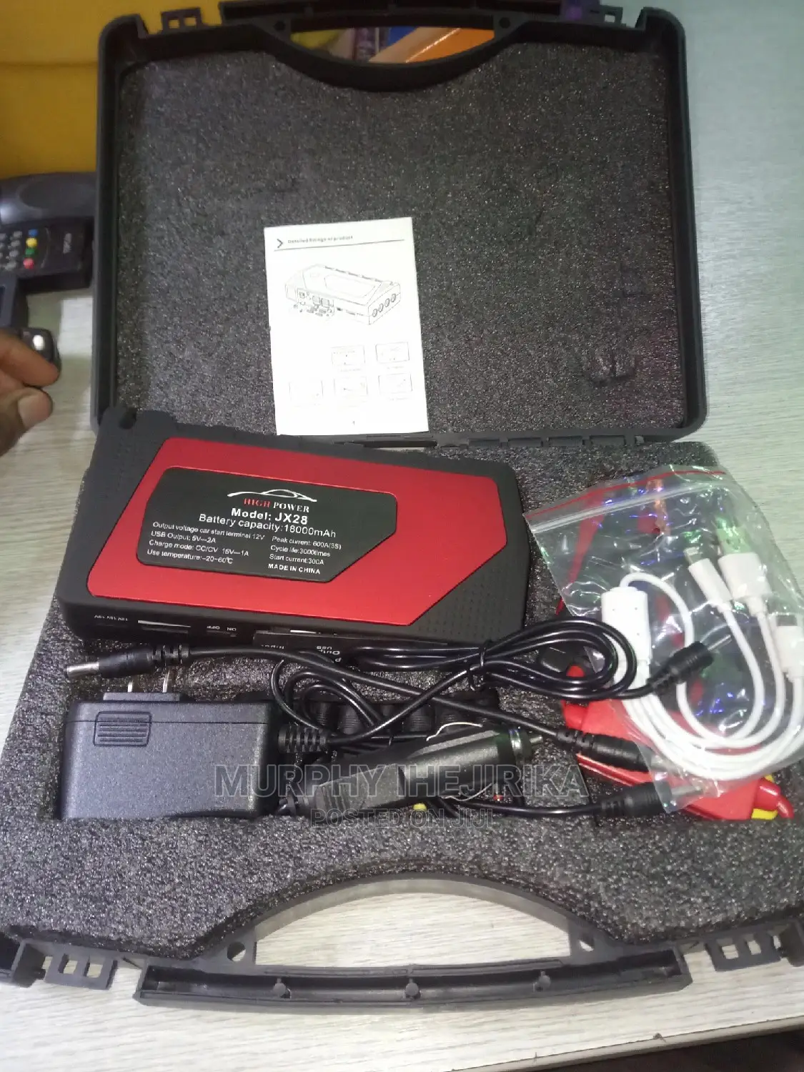 High Power Multi Function Jump Starter