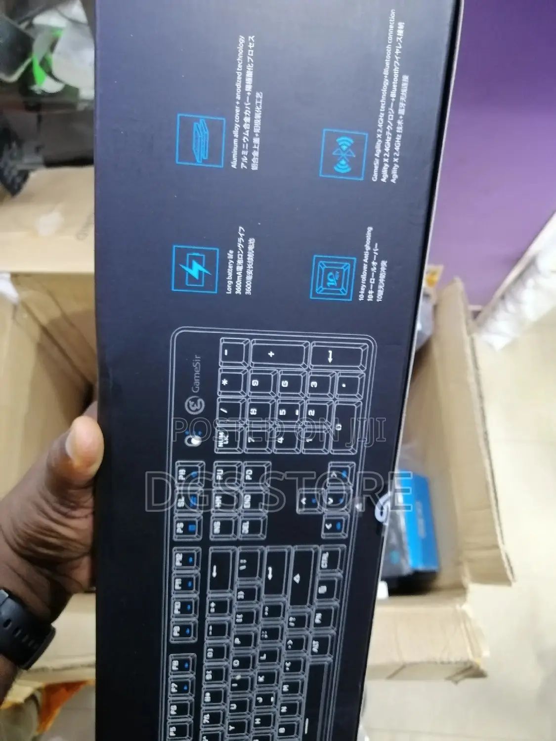 Gamesir GK300 Mechanical Wireless Gaming Keyboard