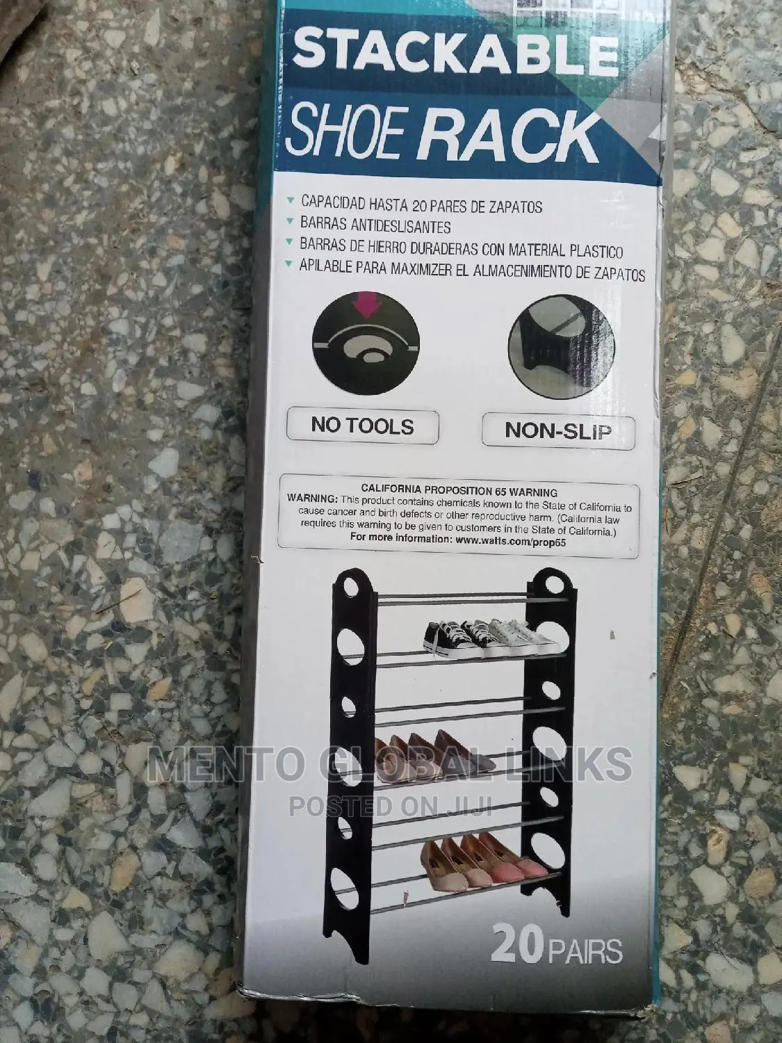 20pairs Shoe Rack