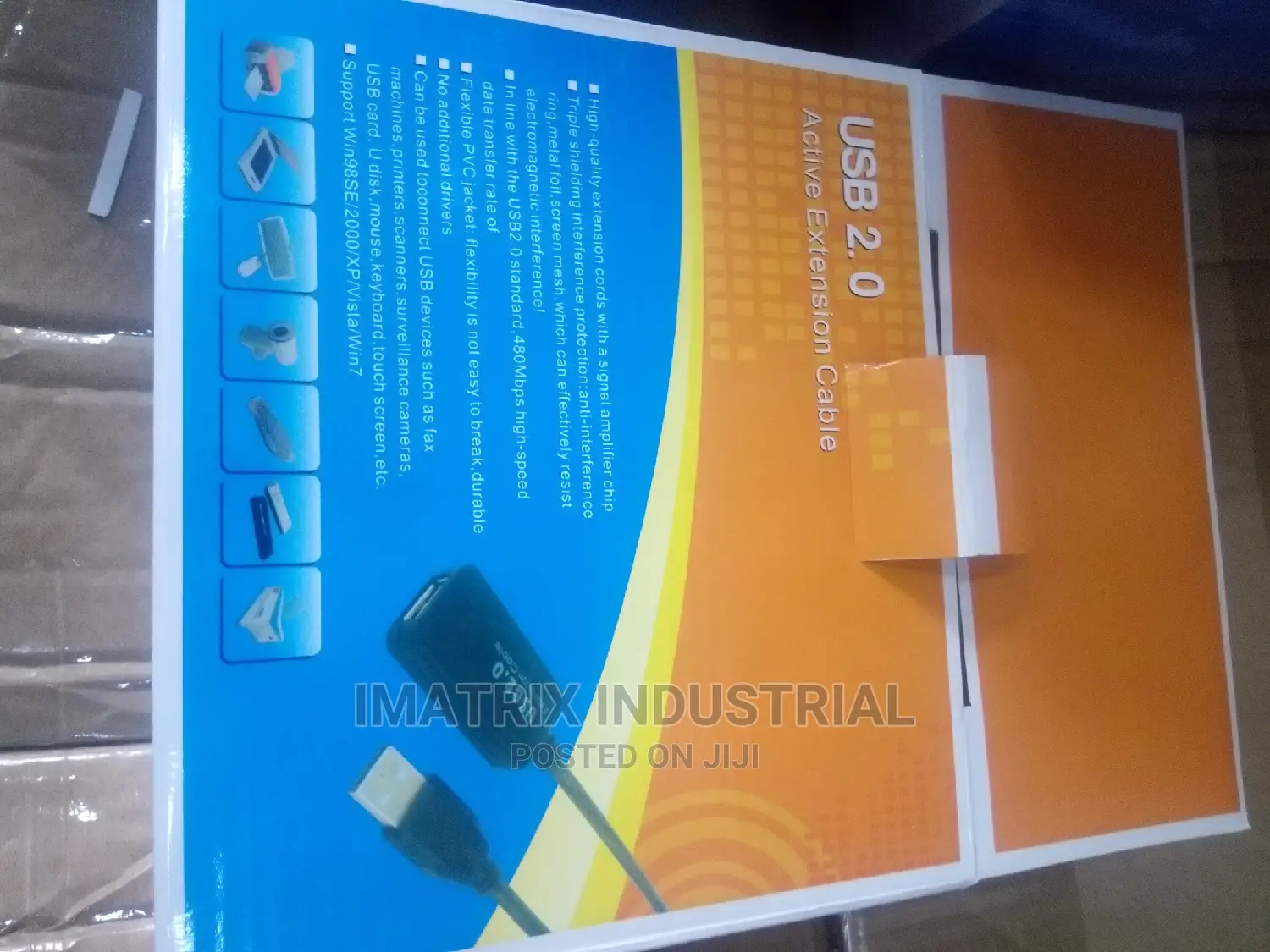 20m Usb to Usb Cable With Boaster