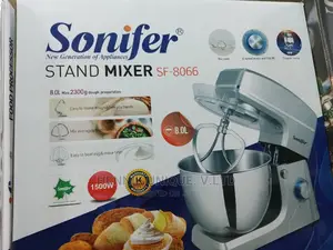 Sonifer Stand Mixer Sf 8066 15watts,8.0liters