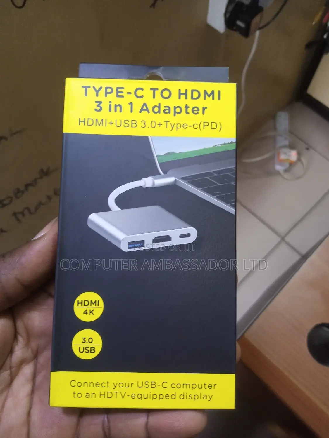 Tyce to Hdmi Converter, 3 in One Converter