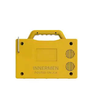 Portable Lighting Energy Kit + Solar Panel - 100W Inverter