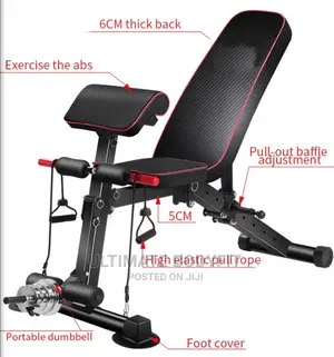 Home Gym Sit-Up Bench Leg Curl Extension