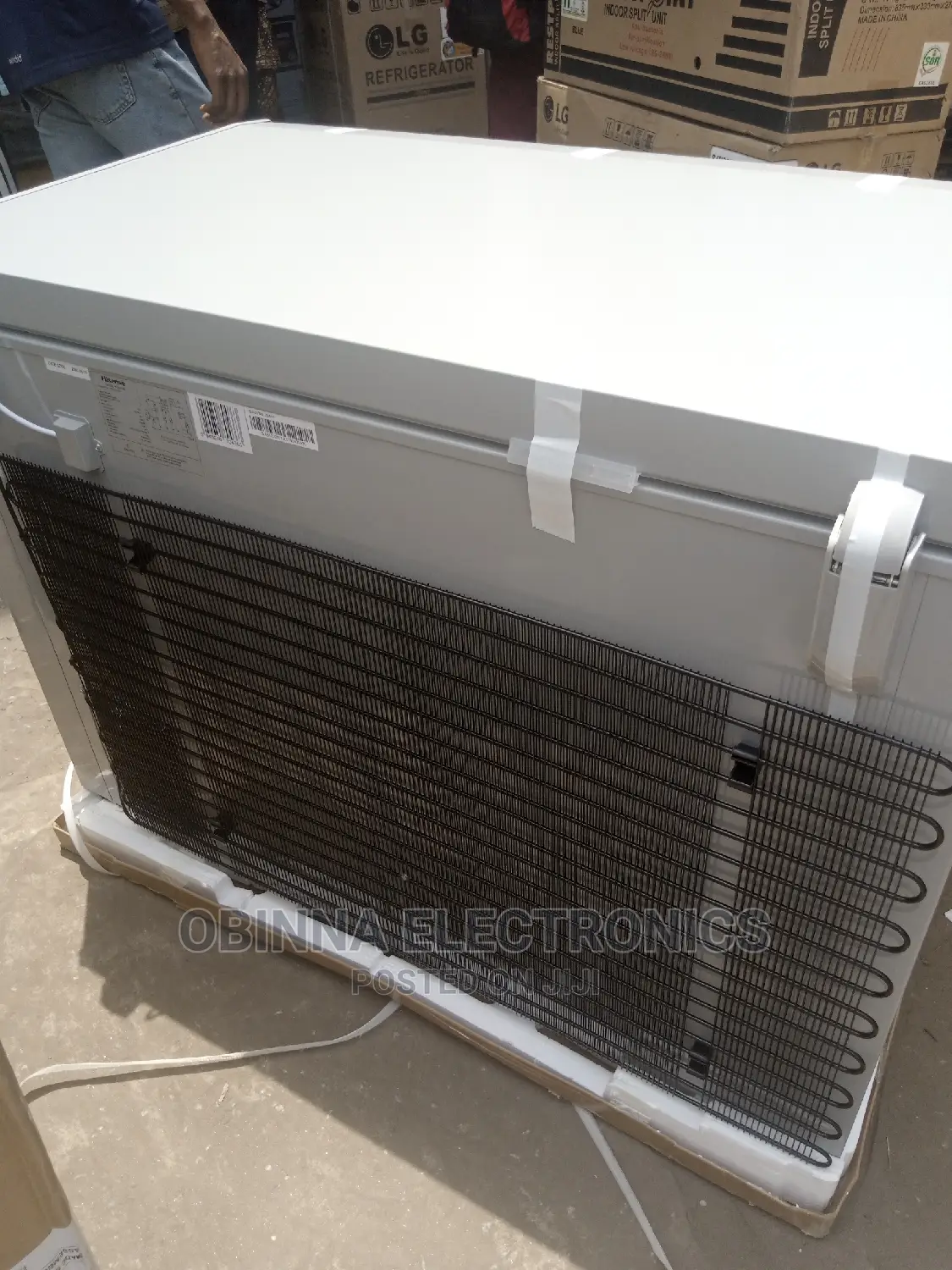 Brand New HISENSE(Model390)297L/Silver/External Compressor/