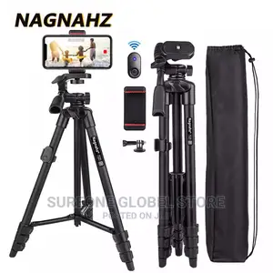 Phone Tripod Stand With Bluetooth Selfie