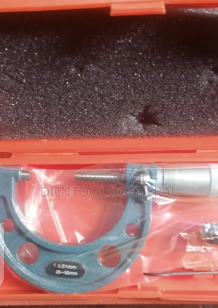 MMC50 External Micrometer, Range:25-50mm.Reading:0.01mm