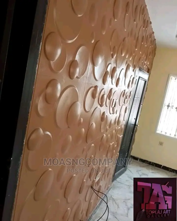 3D Wall Paper and Installation