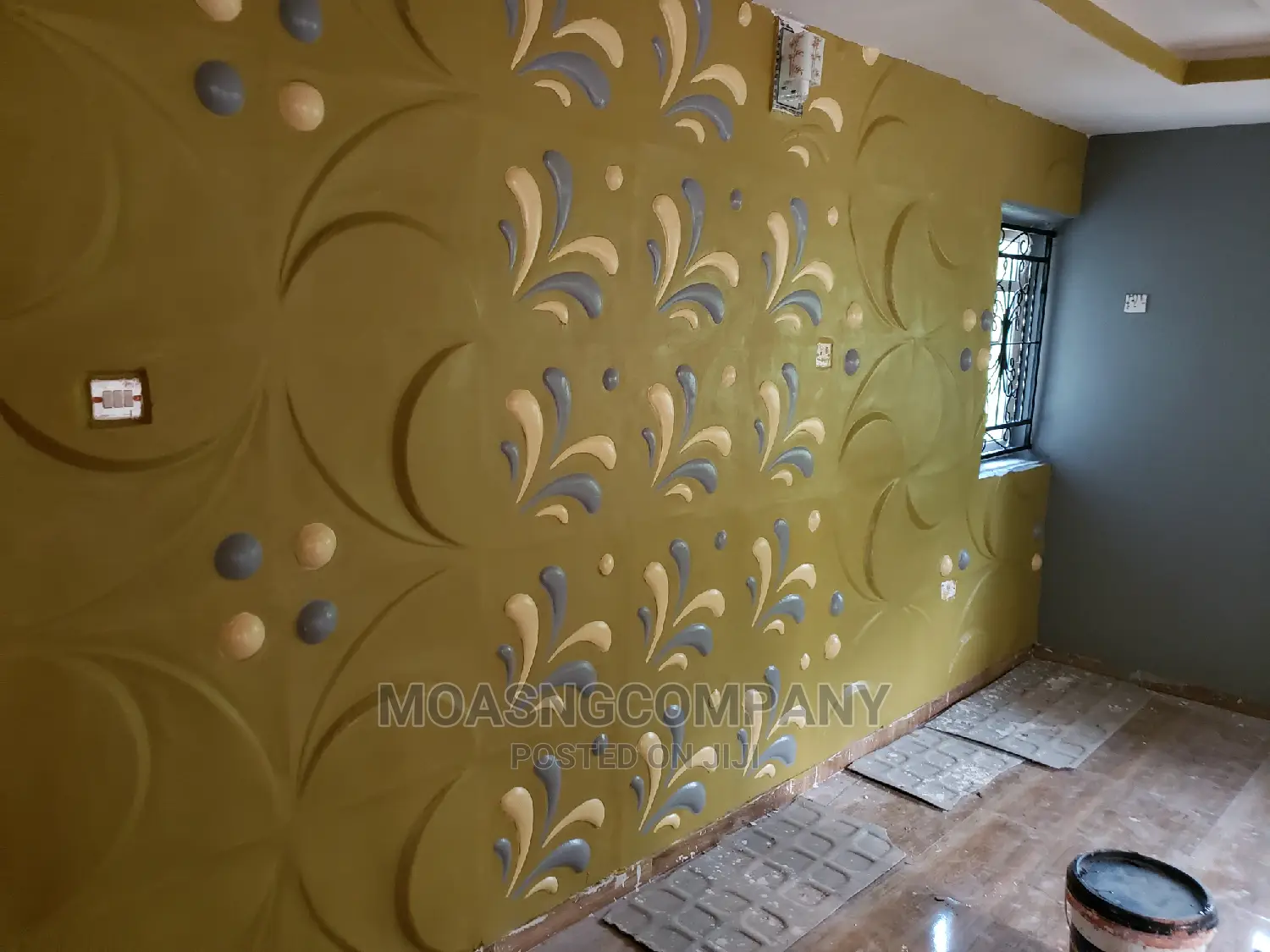 3D Wall Paper and Installation