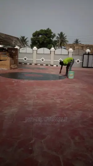 Floor Stamping and Polishing