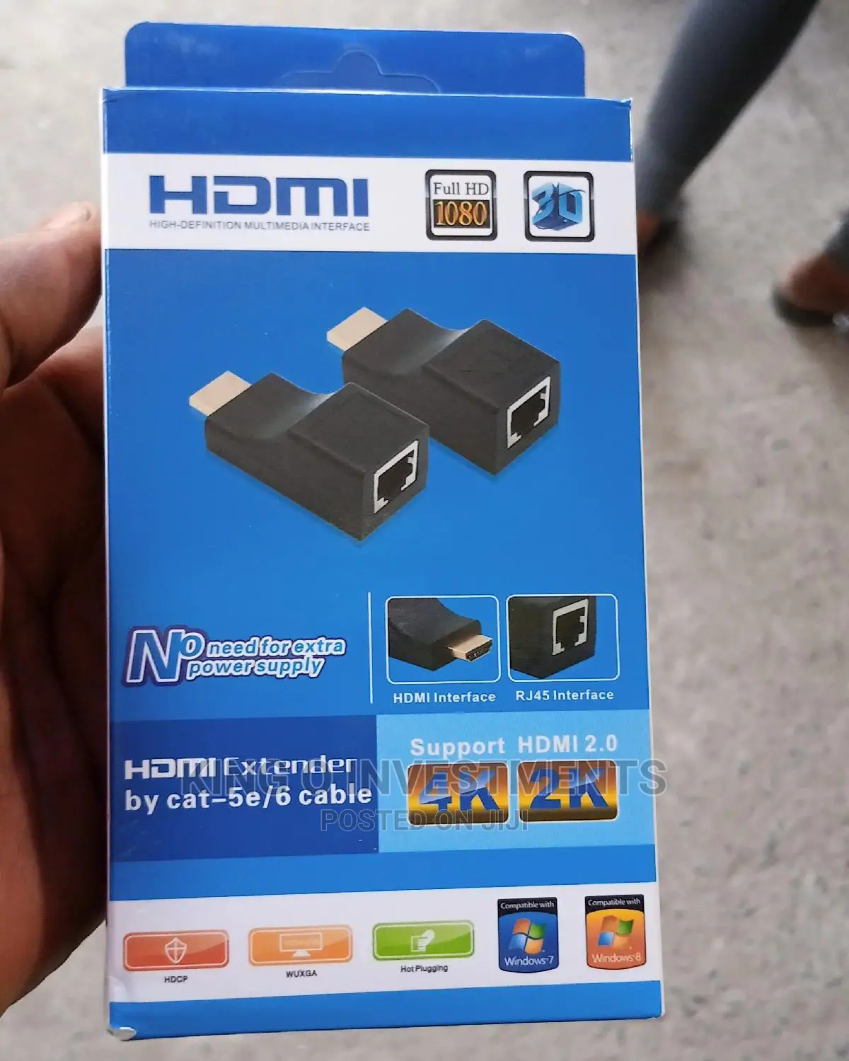 HDMI To RJ45 Extender To HDTV