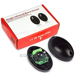 Infrared Beam Sensor,1 Pair Single Photoelectric Detector