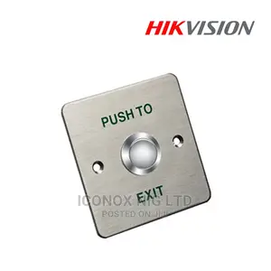 HIKVISION Exit Button DS-K7P01
Aluminum Alloy
Metal Button