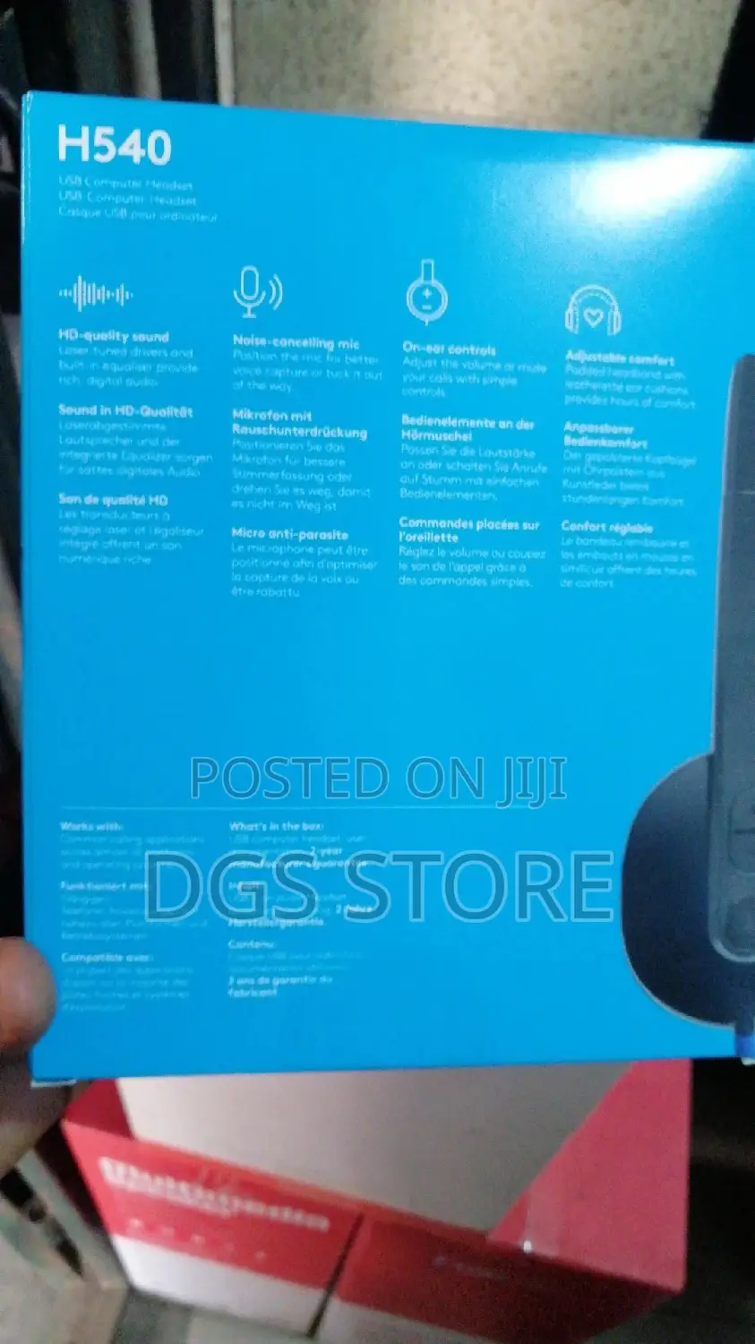 Logitech H540 Headset PC and Mac