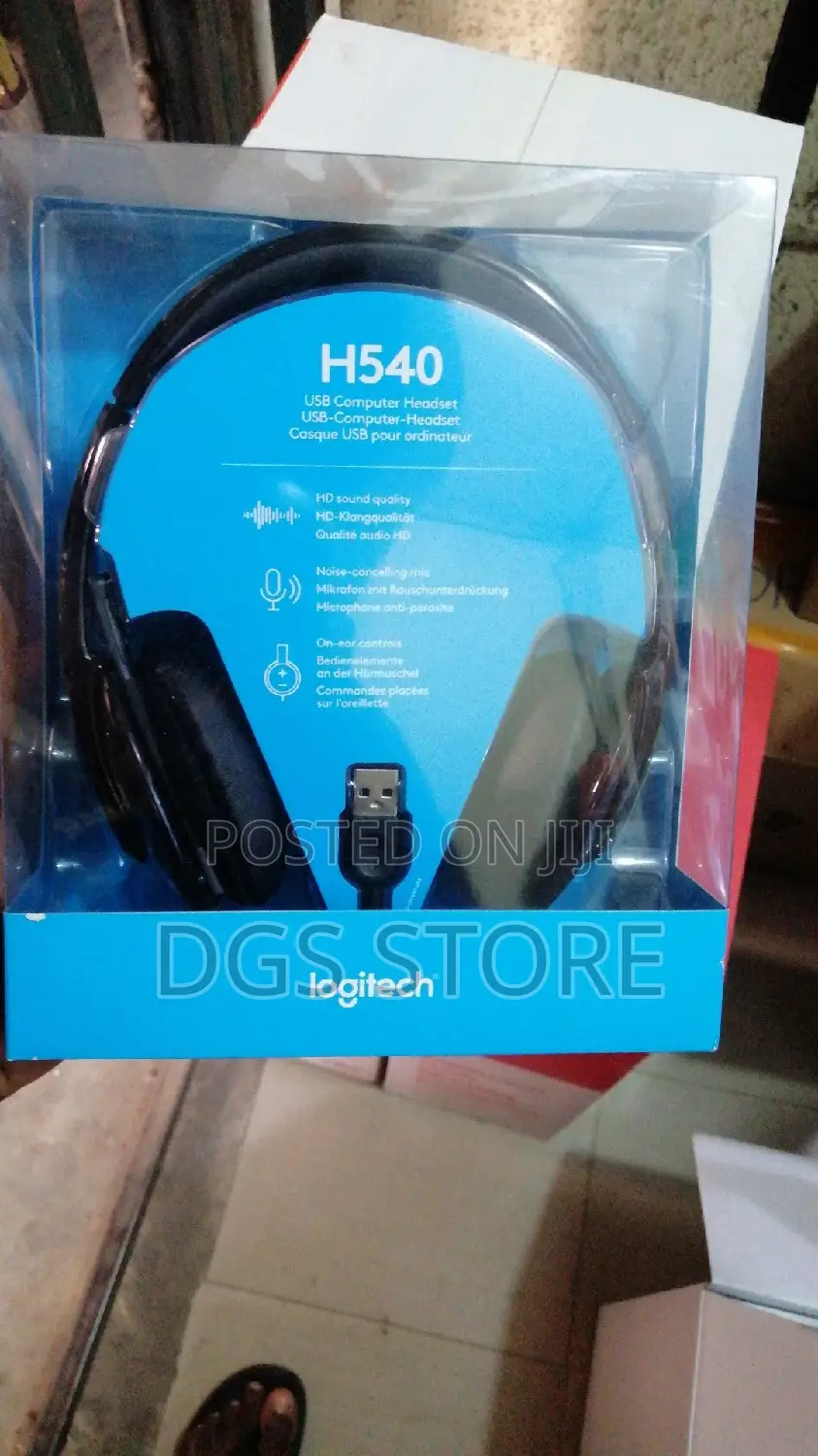 Logitech H540 Headset PC and Mac