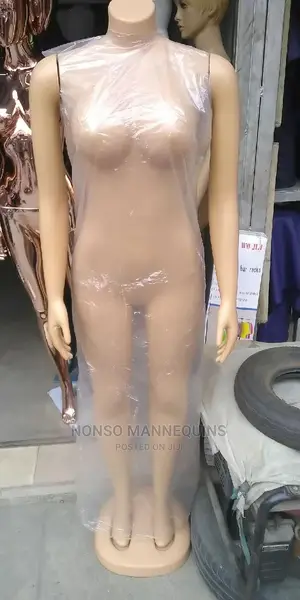 Headless Female Plastic Mannequin Display