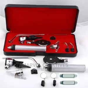 Complete ENT Opthalmoscope Otoscope Diagnostic Set Kit