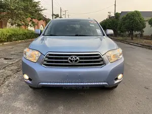 Toyota Highlander Limited 2008 Blue