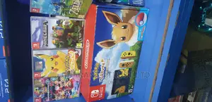 Nintendo Switch Latest/Customized + 4 Games