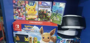 Nintendo Switch Latest/Customized + 4 Games