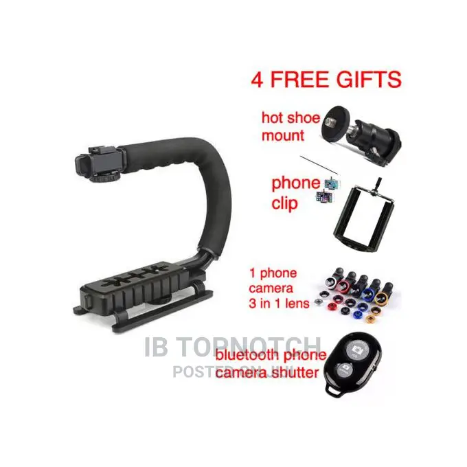 Camera and Smartphone Stabilizer U-Grip Stabilizer