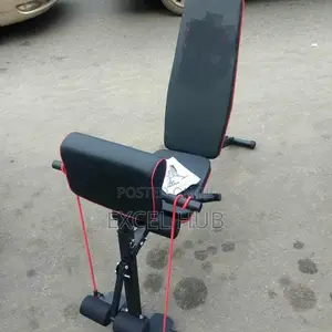 Adjustable Bench Red And Black