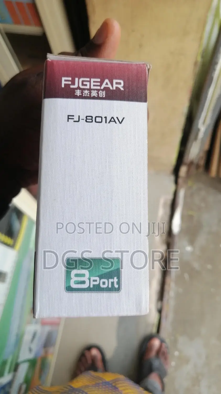 8 Port Video Audio Switch