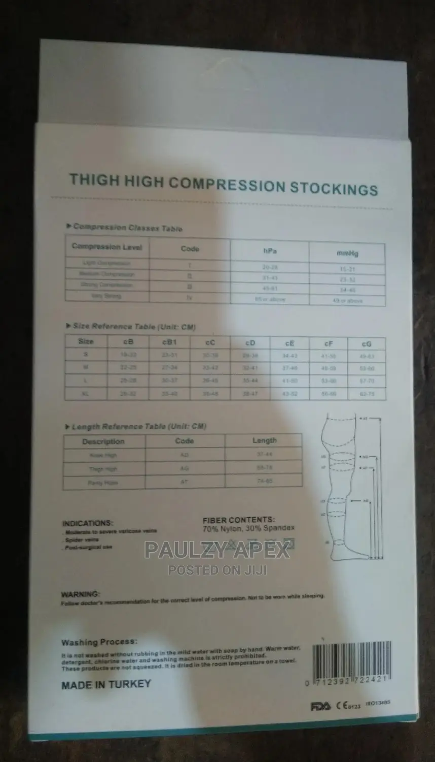 Thigh High Compression Stockings