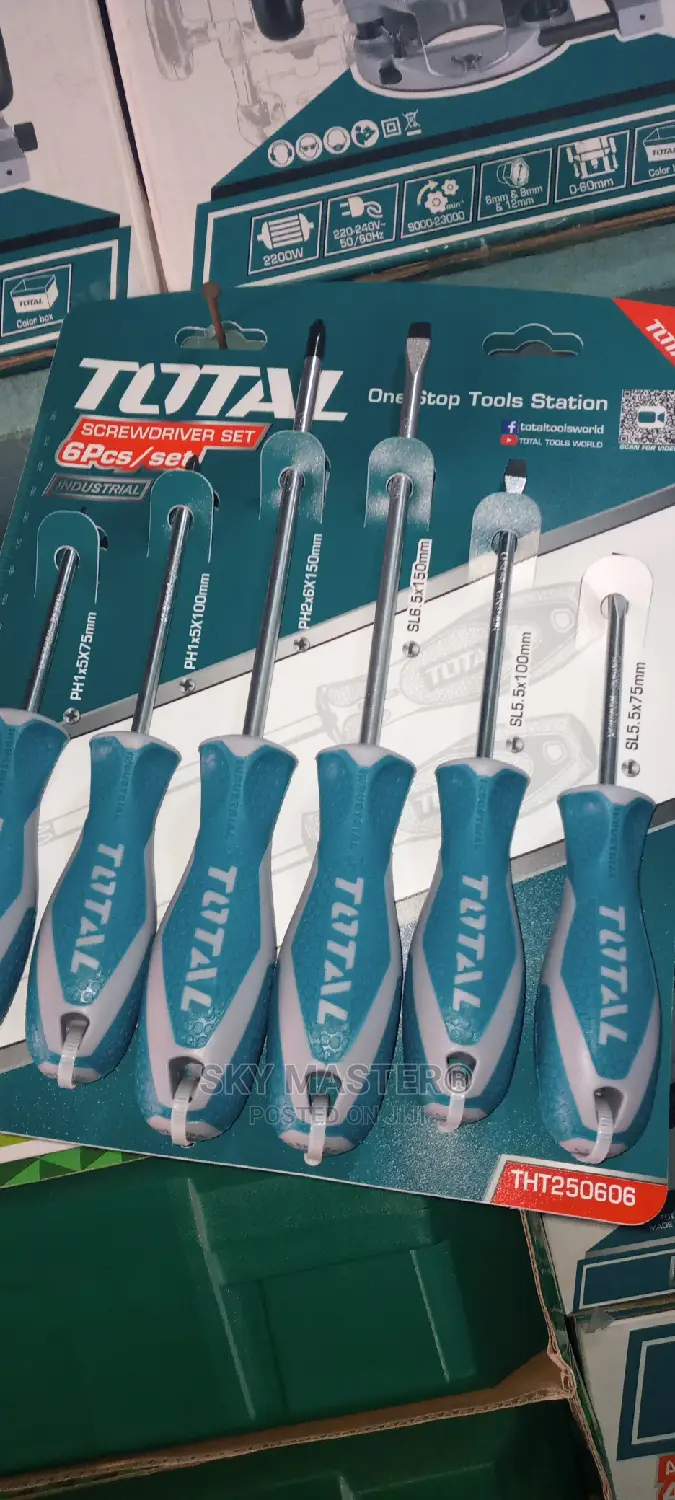6pcs Total Screw Driver Set