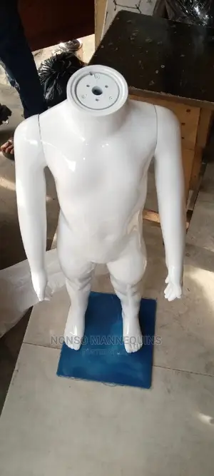 Age 0 To 3 Years Glossy White Unisex Kids Mannequins