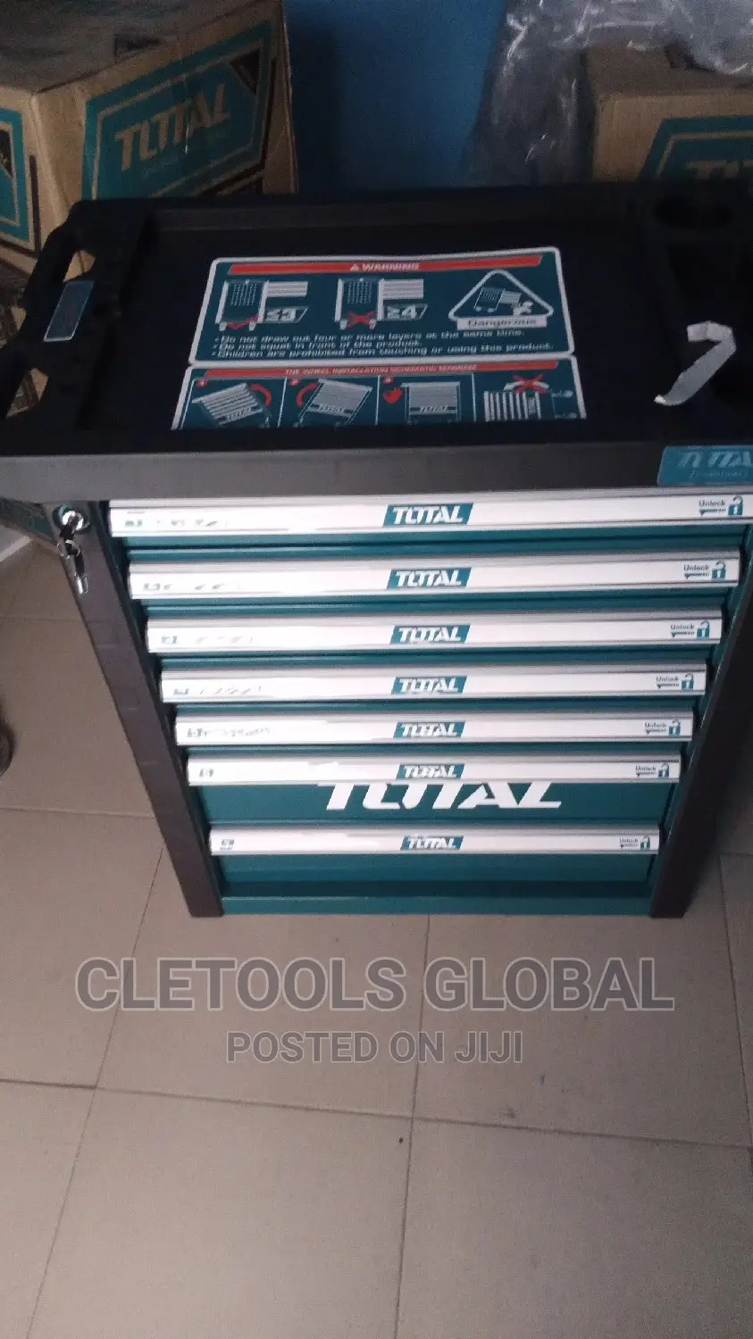 Trolley Tools Box Complete With Tools
