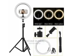 12 Inches Led Ring Light With Stand and Phone Holder