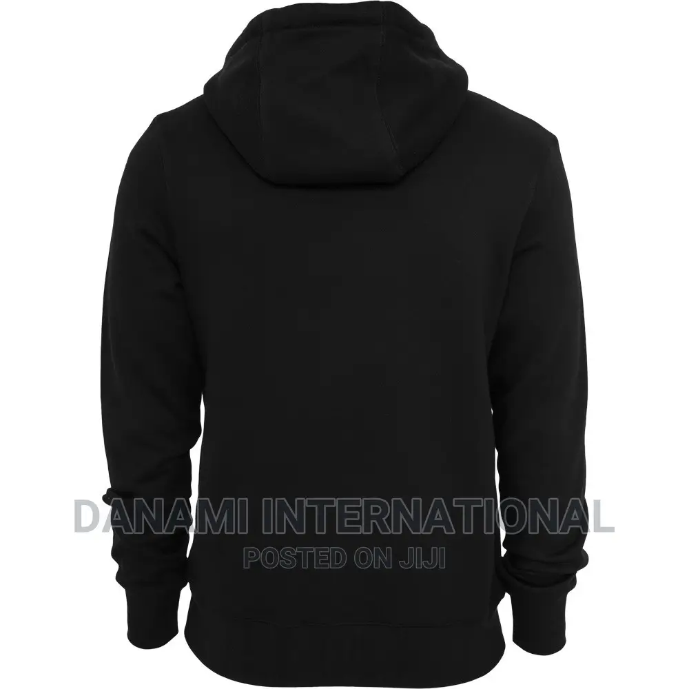 Black Hoodie With Zip